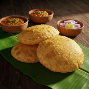 Chole Puri (3 Puri)